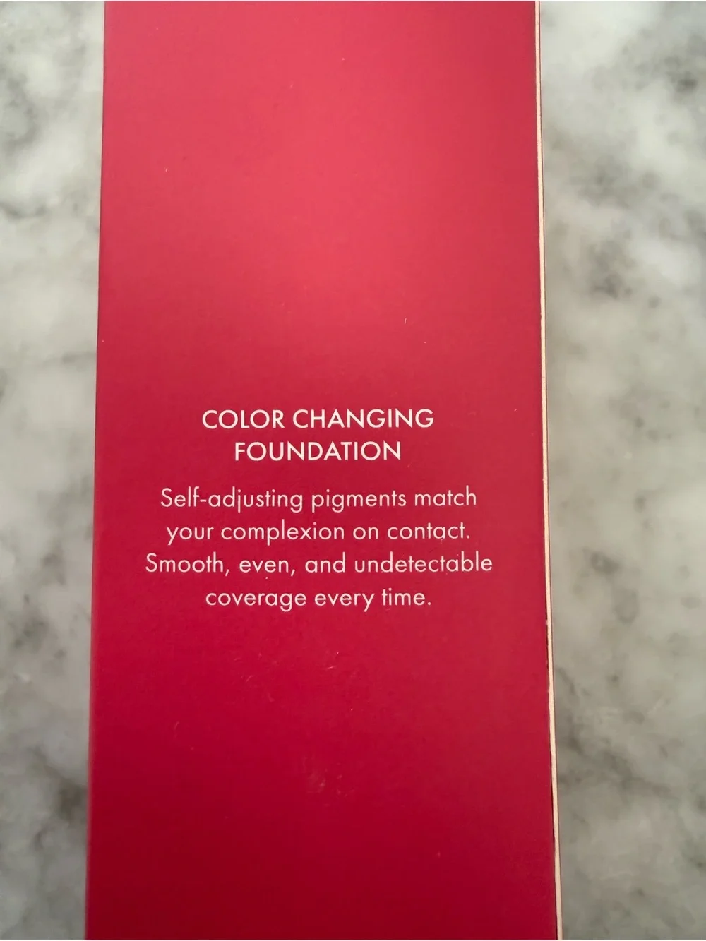 Color Changing Foundation - light
